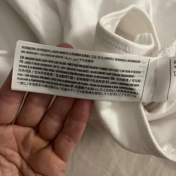 Abercrombie & Fitch White Off the Shoulder Body Suit - Picture 5 of 5